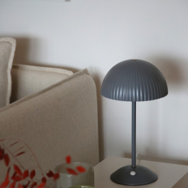Markslöjd Zin bordlampe, grå