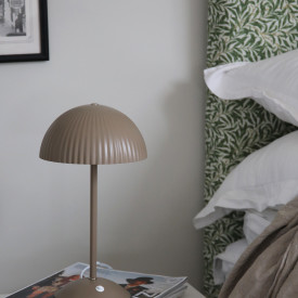 Markslöjd Zin bordlampe, brun