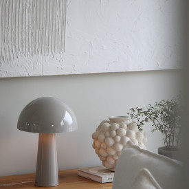 Markslöjd Mantar bordlampe, grå/beige
