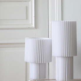 Markslöjd Catis bordlampe, hvid