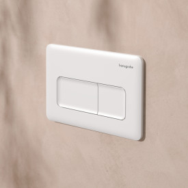 Hansgrohe iFrame Original Q betjeningsplade, mat hvid