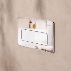 Hansgrohe iFrame Original Q betjeningsplade, krom