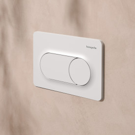 Hansgrohe iFrame Original S betjeningsplade, mat hvid
