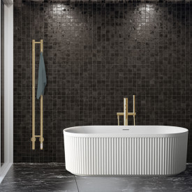 Kriss Queen badekar, 170x80 cm, matt hvit