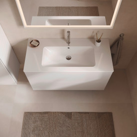 Duravit L-Cube tvättställsunderskåp, 102x48 cm, matt vit