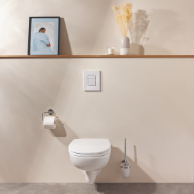 Grohe Solido 5-i-1 vägghängd toalettpaket, utan spolkant, vit/krom