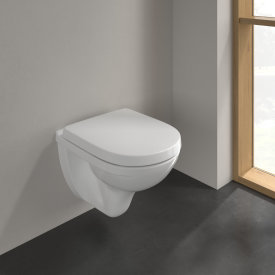 Villeroy & Boch O.novo Compact vegghengt toalett, 49x36 cm, hvit