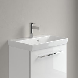 Villeroy & Boch Avento Compact vegghengt servant, overløp, 55x37 cm, hvit