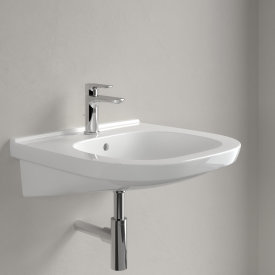 Villeroy & Boch ViCare servant, overløp, 55,5x54 cm, hvit