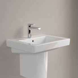 Villeroy & Boch Subway 2.0 vegghengt servant, overløp, 55x44 cm, hvit