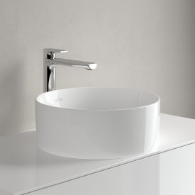 Villeroy & Boch Collaro toppmontert servant, uten overløp, Ø40 cm, hvit