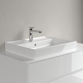 Villeroy & Boch Collaro møbelservant, overløp, 59,6x46,5 cm, hvit