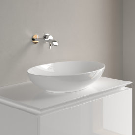 Villeroy & Boch Loop & Friends toppmontert servant, 56x38 cm, hvit