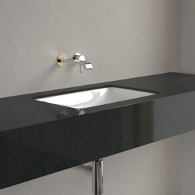 Villeroy & Boch Loop & Friends underlimt servant, med bunnventil, 54x34 cm, hvit