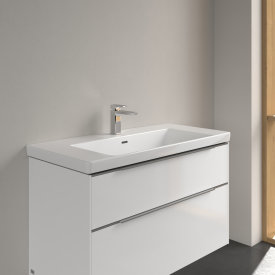 Villeroy & Boch Subway 3.0 møbelservant, overløp, 100x47 cm, hvit