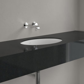 Villeroy & Boch Evana underlimt servant, overløp, CeramicPlus, 50x35 cm, hvit