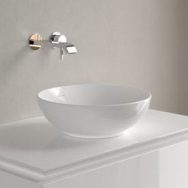 Villeroy & Boch Loop & Friends toppmontert servant, overløp, Ø38 cm, hvit