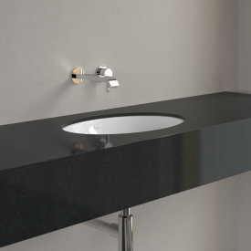 Villeroy & Boch Loop & Friends underlimt servant, med bunnventil, 48,5x32,5 cm, hvit
