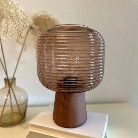Aneta Lighting Aura bordlampe, brun