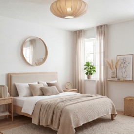 Aneta Lighting Mamsell loftlampe, grå, Ø55 cm