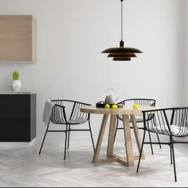 Aneta Lighting Epsilon pendel, sort