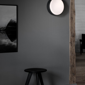 Northern Over Me loft-/væglampe, mørkegrå, Ø40 cm