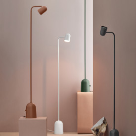 Northern Buddy gulvlampe, hvid