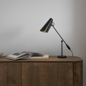 Northern Birdy bordlampe, sort