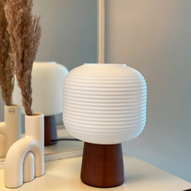 Aneta Lighting Aura bordslampa, vit