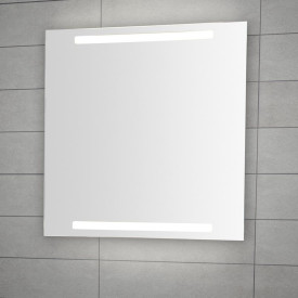 Dansani Repeat spejl med lys, 80x70 cm
