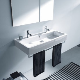 Duravit Vero servant, 120x47 cm, hvit