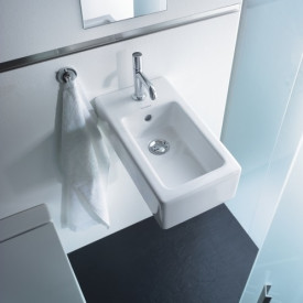 Duravit Vero tvättställ, 25x45 cm, vit