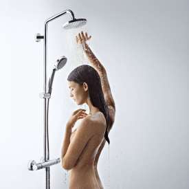 Hansgrohe Croma Showerpipe 160 duschset, krom