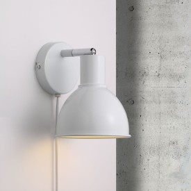 Nordlux Pop vegglampe, hvit