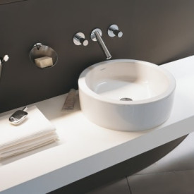 Duravit Starck tvättställ, Ø46 cm, vit