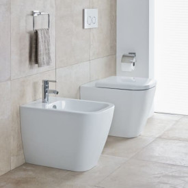 Duravit Happy D.2 toalett, back-to-wall, hvit