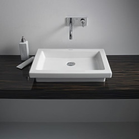 Duravit 2nd Floor tvättställ, 58x41,5 cm, vit