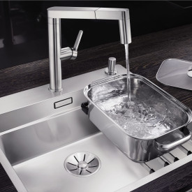 Blanco Etagon 500-IF/A MXI køkkenvask, 54x50 cm, rustfrit stål