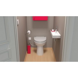 Saniflo Sanicompact toilet, hvid