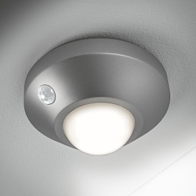 Ledvance Nightlux Ceiling natlampe med sensor, grå