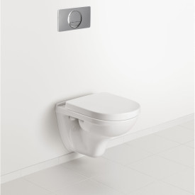 Villeroy & Boch O.Novo væghængt toilet, uden skyllekant, hvid