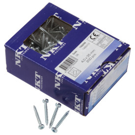 NKT torx spunskrue TX20 200 stk, 4x40 mm