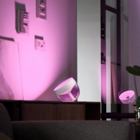 Philips Hue Iris V4 bordlampe, hvit