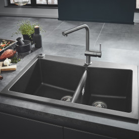 Grohe K700 kjøkkenvask, 83,8x55,9 cm, grå