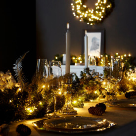 Twinkly Pre-lit Garland Granguirlande Farget lys - 2,7 meter - 50 lys