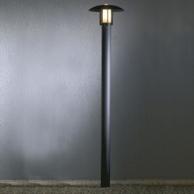 Konstsmide Heimdal parklampe - svart