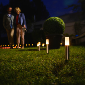 Ledvance Smart+ Zigbee trädgårdsspjut, startpaket, 5 st, vit