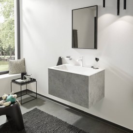 Hansgrohe Finoris 110 tvättställsblandare, matt vit