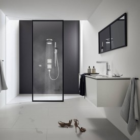 Hansgrohe Finoris 230 servantbatteri, uttrekkbar tut, krom