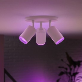 Philips Hue Fugato spotlampe, 3 spots, hvid